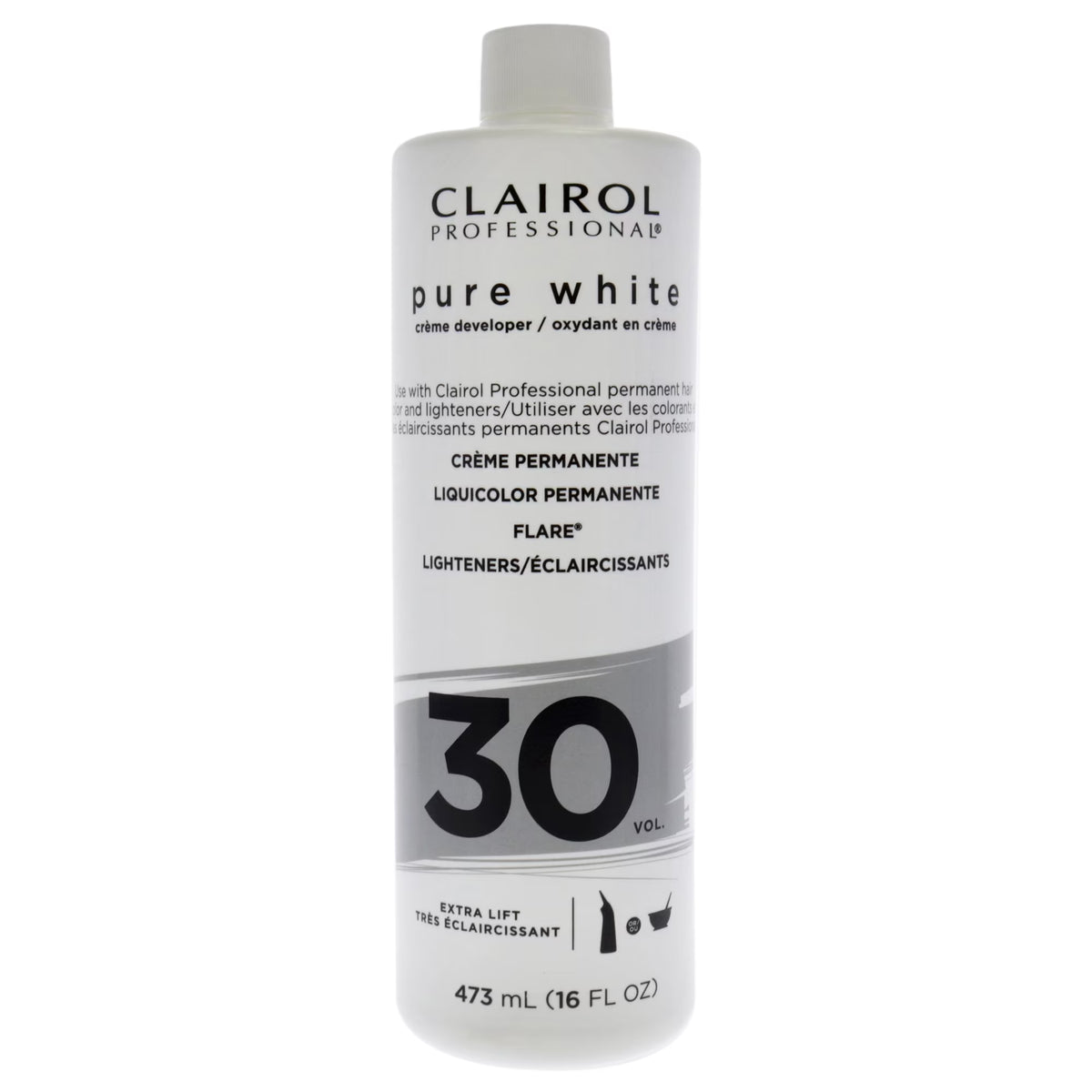 Clairol pure white vol 30 475ml
