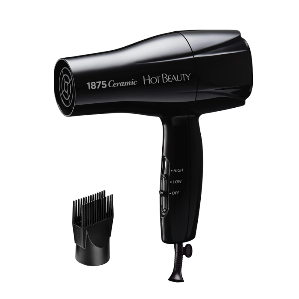 HOT BEAUTY PROFESSIONAL HAIR DRYER 1875 CERAMIC