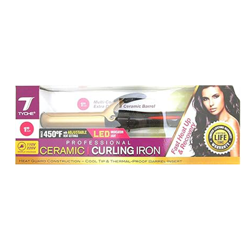 TYCHE PROFESSIONAL CURLING IRON 1INCH