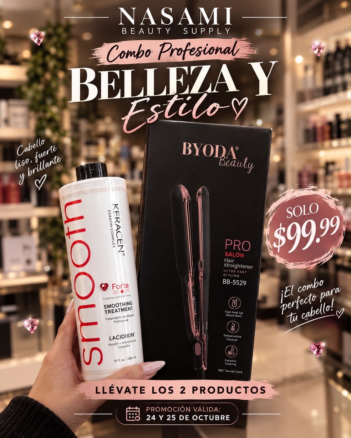Professional Beauty & Style Combo
