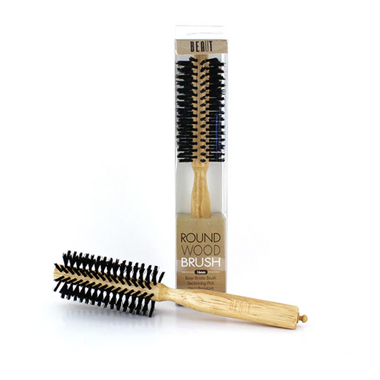 BEAUT ROUND WOOD BRUSH 35 MM