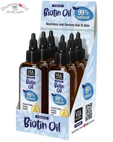 Biótin oil 99% natural Vía natural premium 103ml