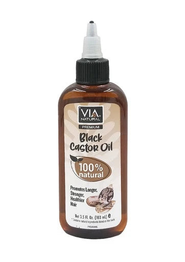 Black castor oil 100 % natural  103ml
