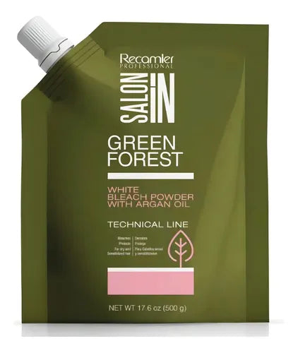 Green forest white bleach powder argan oil 500gr