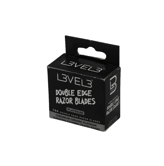 L3VEL3 DOUBLE EDGE RAZOR BLADES PLATINUM