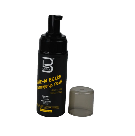 L3VEL3 LEAVE-IN BEARD CONDITIONING FOAM