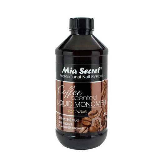 MIA SECRET LIQUID MONOMER COFFE 4 FL / 8FL OZ