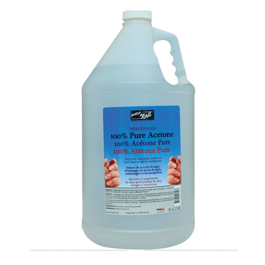PRO NAIL 100% PURE ACETONE 1 GALLON /  32fl / 16fl