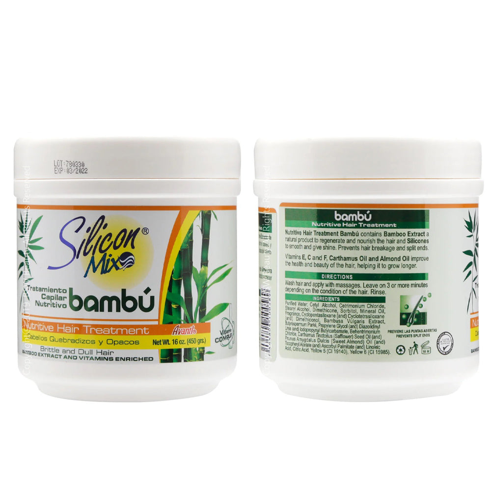 Tratamiento capilar nutritivo Silicon Mix Banbu
