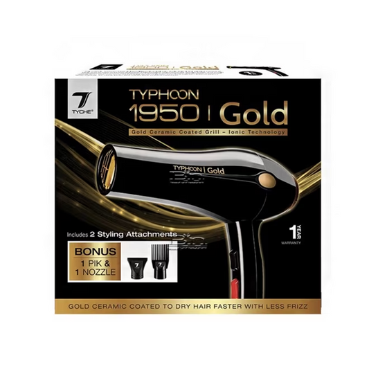 TYPHOON HAIR DRYER 1950/GOLD
