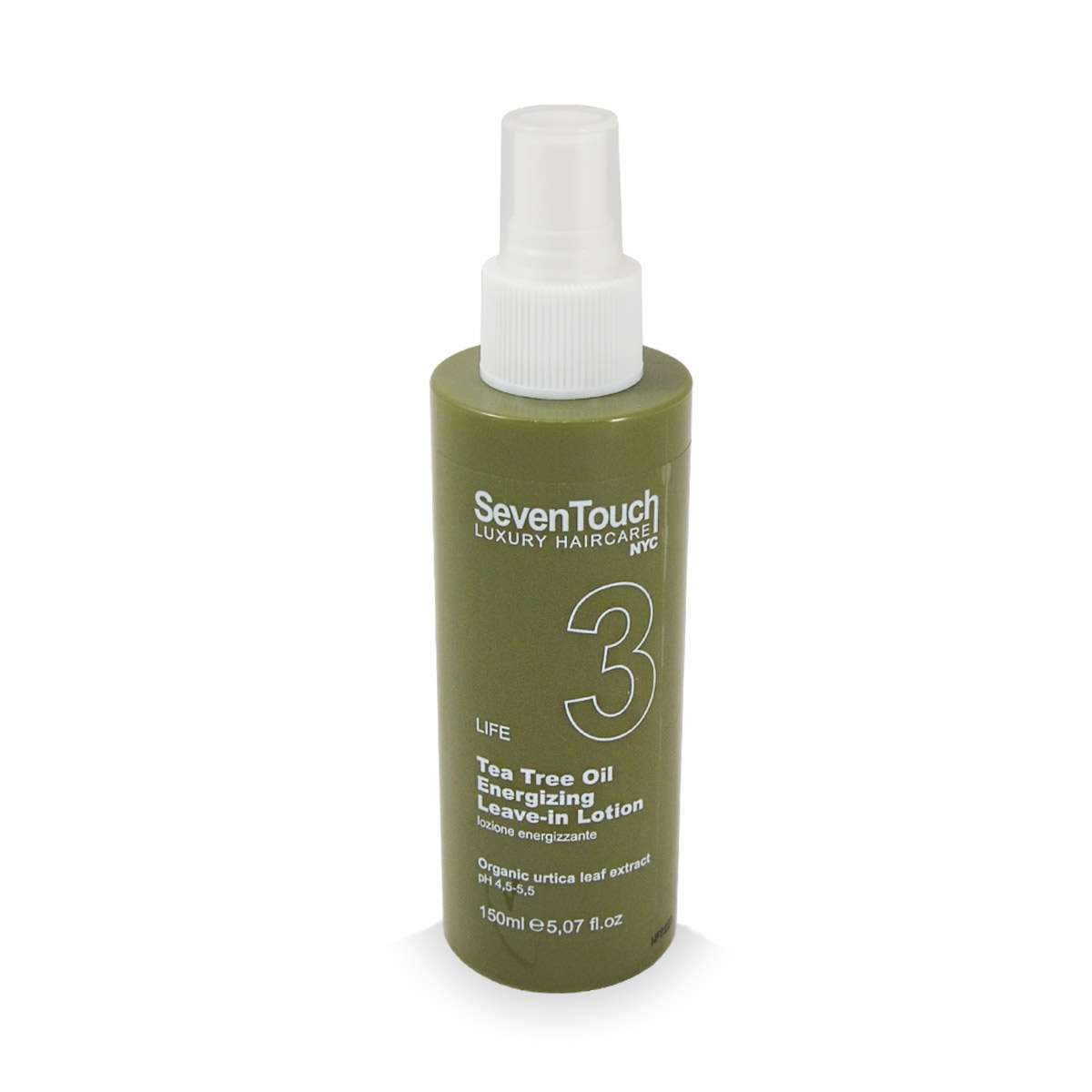 SEVEN TOUCH Tea tree oil energizing leave-in LOTION 3