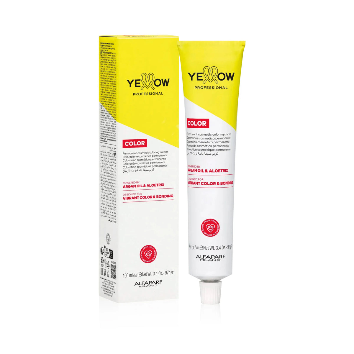 Yellow Hair dye professional